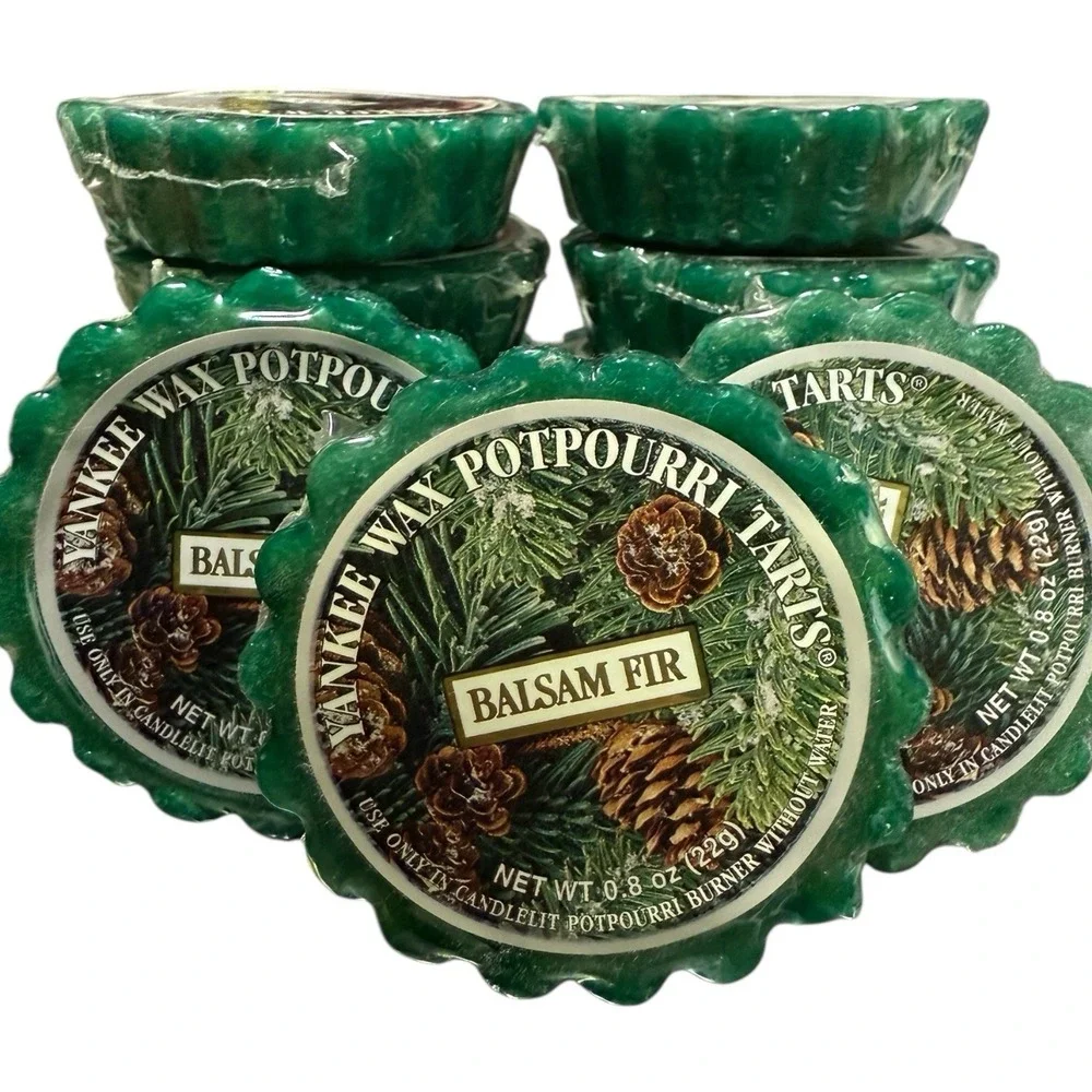 Balsam Fir Retired Yankee Candle‎ Tart Wax Potpourri Lot Of 11 Rare HTF